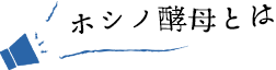 ホシノ酵母とは